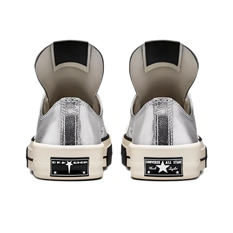 Converse Turbodrk Chuck Taylor All Star 70 Ox Rick Owens Drkshdw Silver White-4