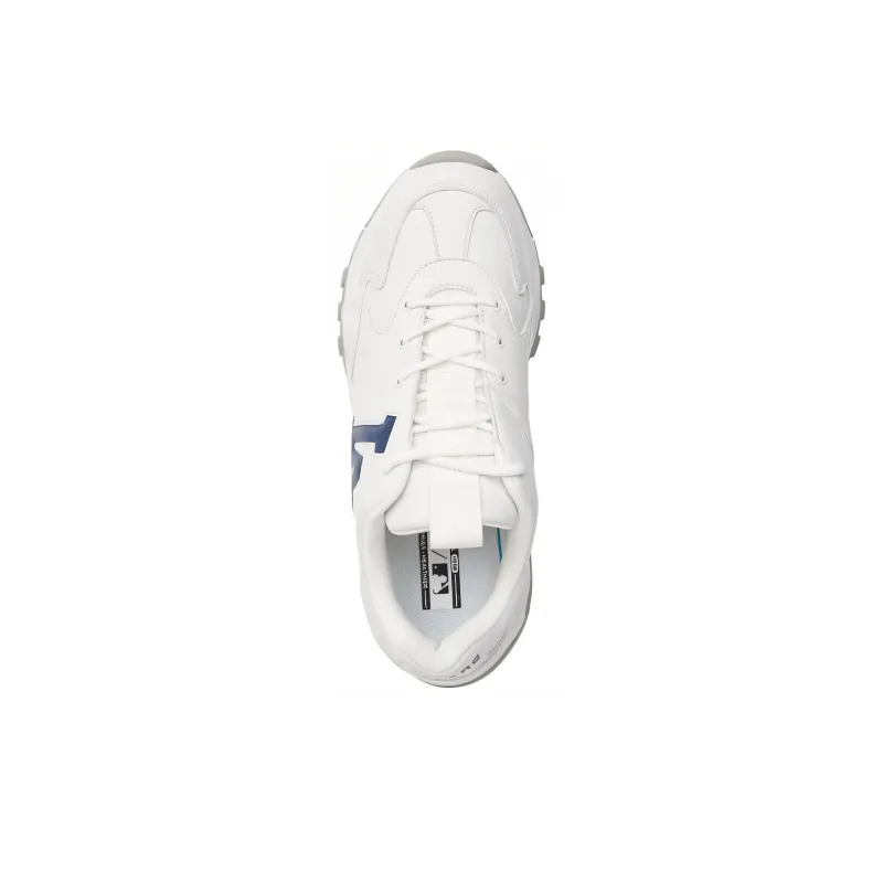 MLB Big Ball Chunky Cushioning Wear Resistant Low Top Casual Shoes Unisex White-1