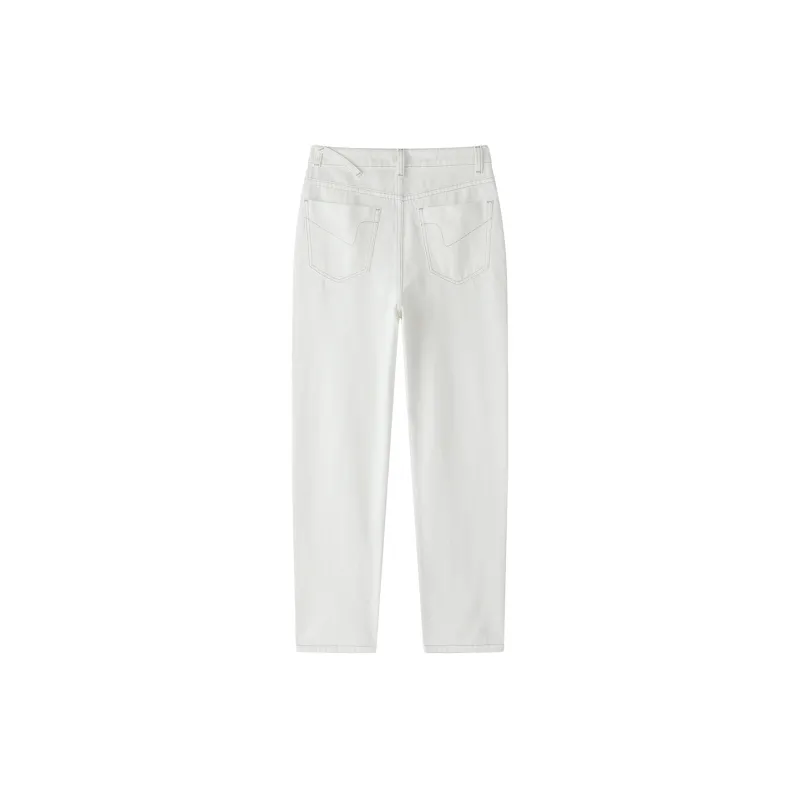 THE SEA LIFE Jeans Women's Cloud White-1