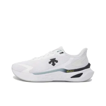 DESCENTE Energize Z Cushioning Rebound Low Top Running Shoes Unisex White