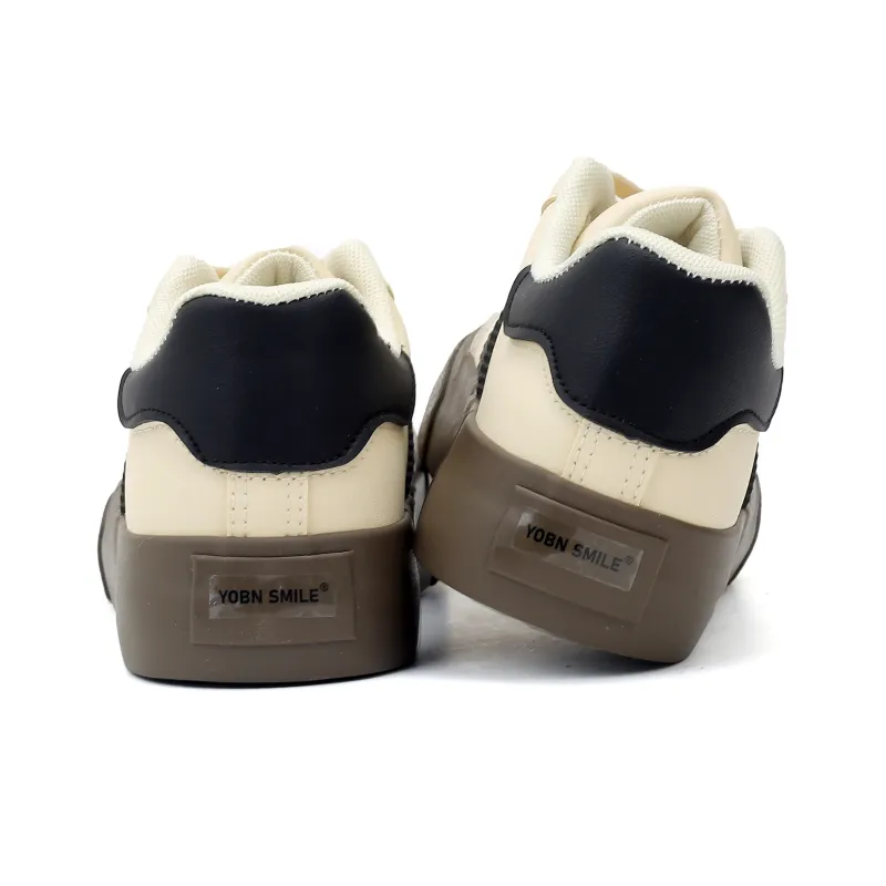 YOBN SMILE Anti-Slip And Wear-Resistant Breathable Low-Top Skateboard Shoes Women's-5