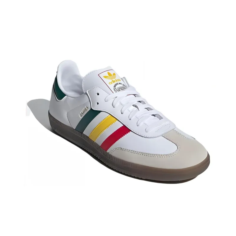 Adidas Samba Og White Rasta-2