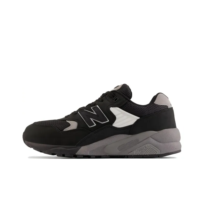 New Balance 580 Black Shadow Grey Silver Metallic-0