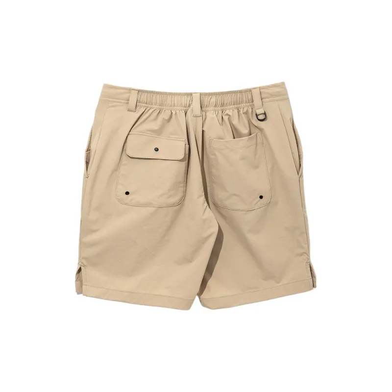 New Era SS24 Casual Shorts Unisex Khaki-1