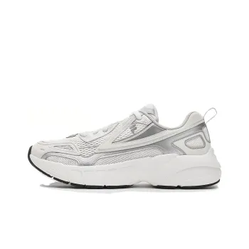 FILA FUSION CRED Leader Abrasion Resistant Breathable Low Top Casual City Commute Running Shoes Men's White