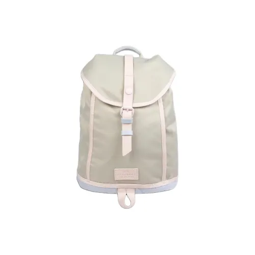 Doughnut Backpacks Light Green With Blue Accents