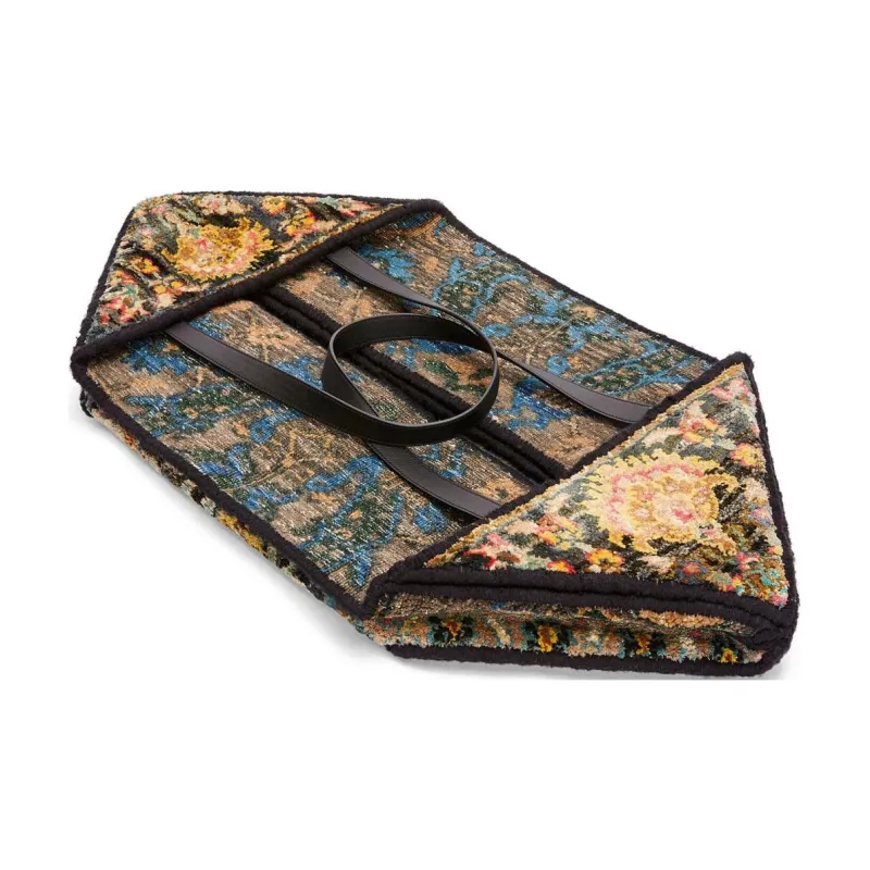 LOEWE Silk And Wool Blend Handbag Extra Large Unisex Multicolor-3