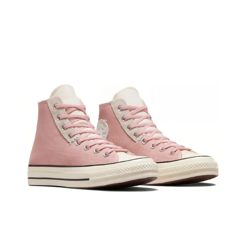 Converse Chuck 70s High Top Mix Materials Shoes 'Static Pink'-2