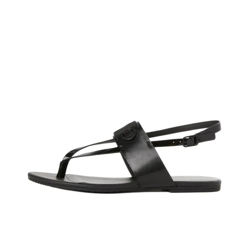 CKJ CALVIN KLEIN JEANS Fashion Sandal Women's Black-0
