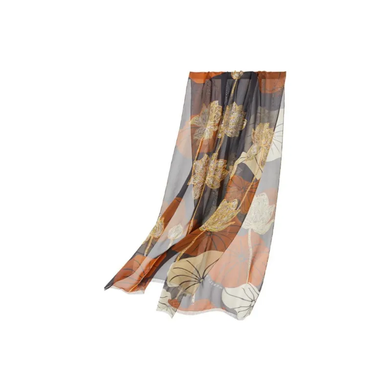 WENSLI Silk Scarves Women's-0
