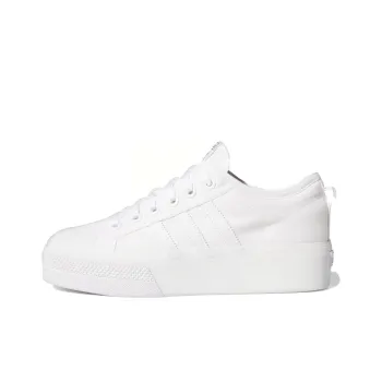Adidas Originals Nizza Platform Triple White Women's