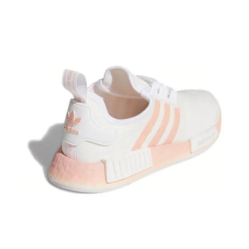 Adidas Nmd R1 White Vapour Pink Women's-3