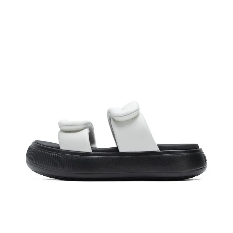 PUMA Mayu Puffy Sandals 'Grey Black' Women's-0