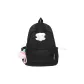 Black+Squeeze Toy Charm+Cute Flower Badge