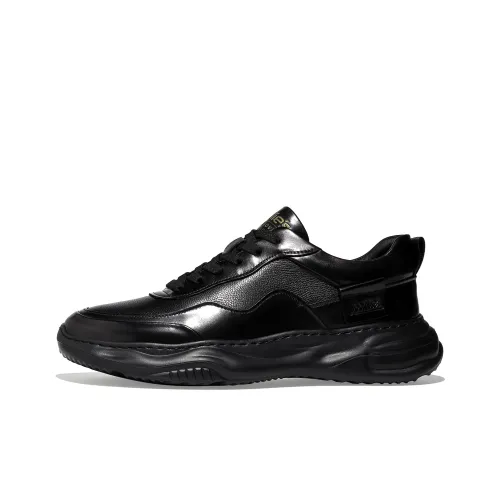 Millies Chunky Sneakers Men Low-Top Black