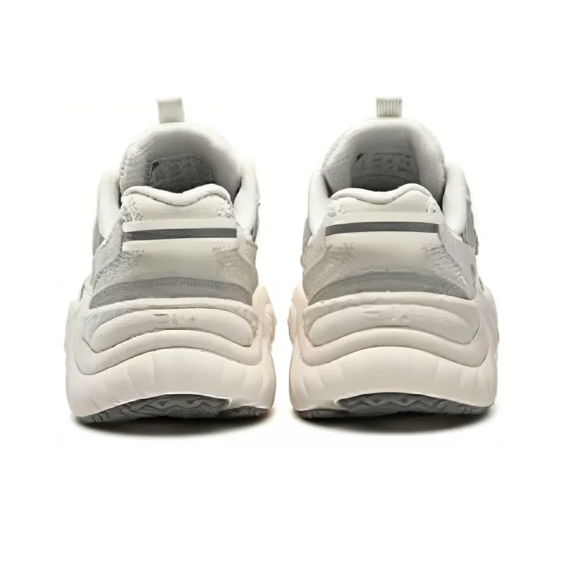 FILA FUSION Conch Sneakers 'Beige Grey' Women's-4