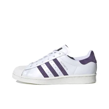 Adidas Originals Superstar Cloud White Purple Women's