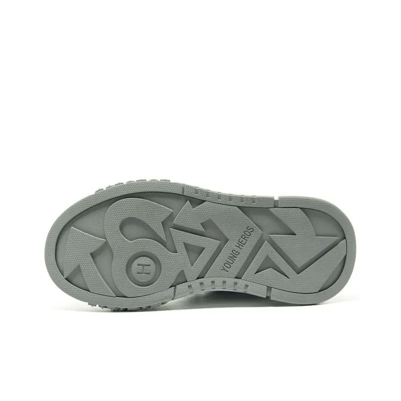 LEECAT STUDIO Abrasion Resistant Breathable Height Increasing Skateboard Shoes Women's-5