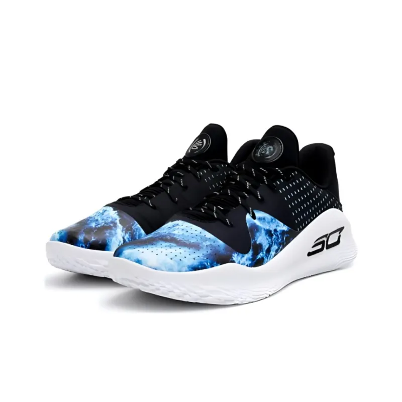 Bruce Lee X Under Armour Curry 4 Low "Dark Water"-2