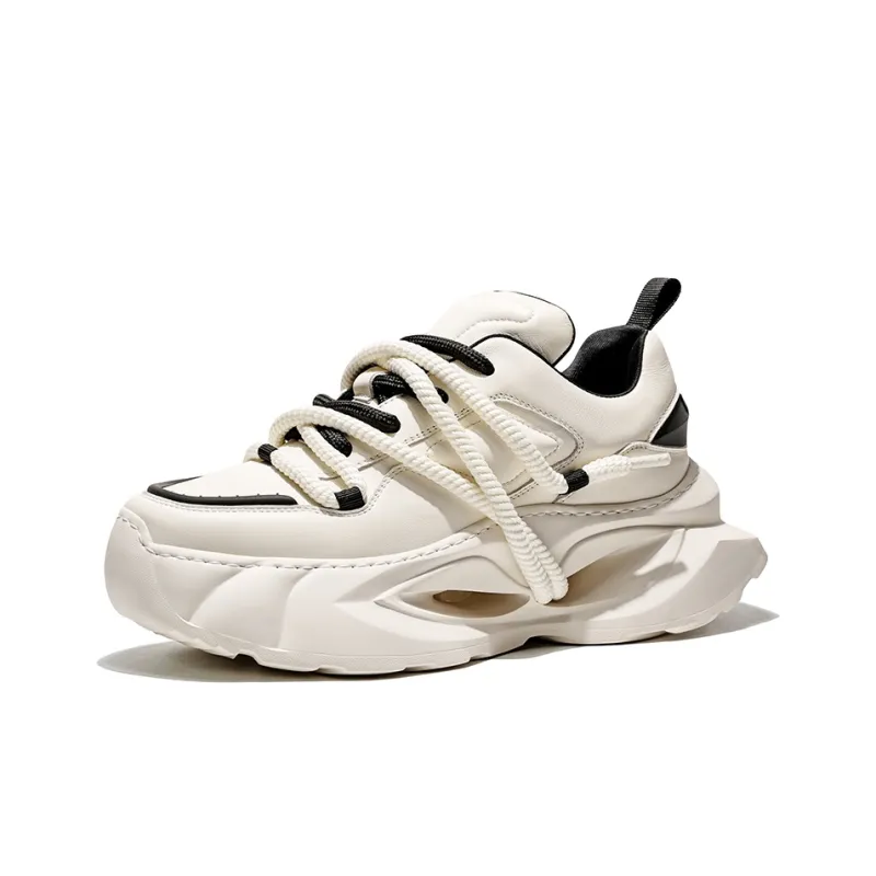 MOERBAI Space Capsule Series Breathable Lightweight Height Increasing Low-Top Casual Shoes Men's-1