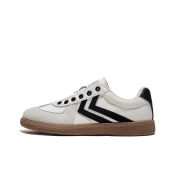 ZHIMAJIE x Feiyue Abrasion Resistant Slip Resistant Low Top Canvas Shoes Unisex Beige Light Gray Black