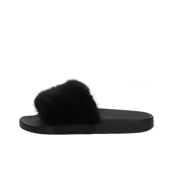 Givenchy Rubber Sole Slide Slippers Women's Black