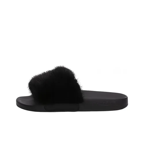 Givenchy Rubber Sole Slide Slippers Women's Black