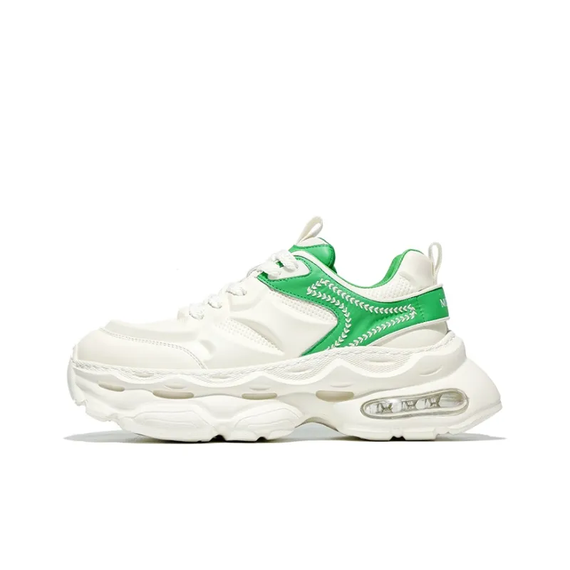 MOERBAI Breathable Lightweight Height Increasing Low-Top Chunky Sneakers Men's-4