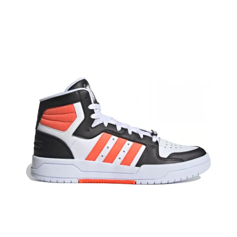 Adidas Neo Entrap Mid Shoes 'White Black Orange'-1