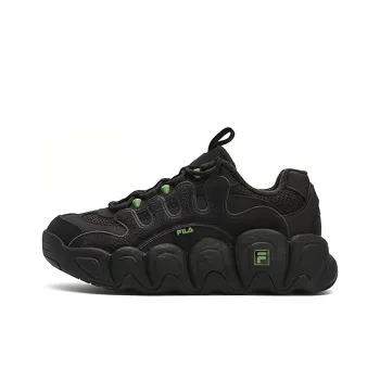 FILA Croissant Chunky Sneakers 'Black' Women's