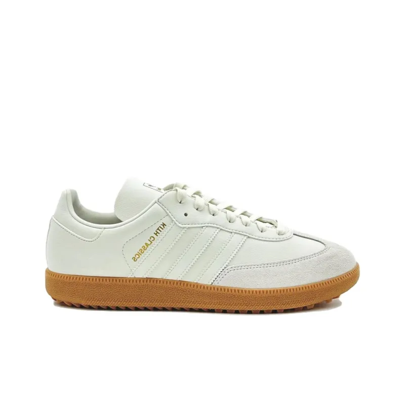 Adidas X Kith Samba Golf ' White Tint/Gum' Sneakers-1