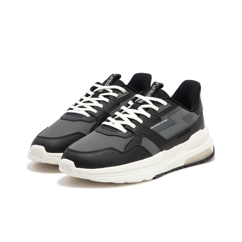 361° Life Collection Slip Resistant Low Top Casual Shoes Men's Black Gray-2