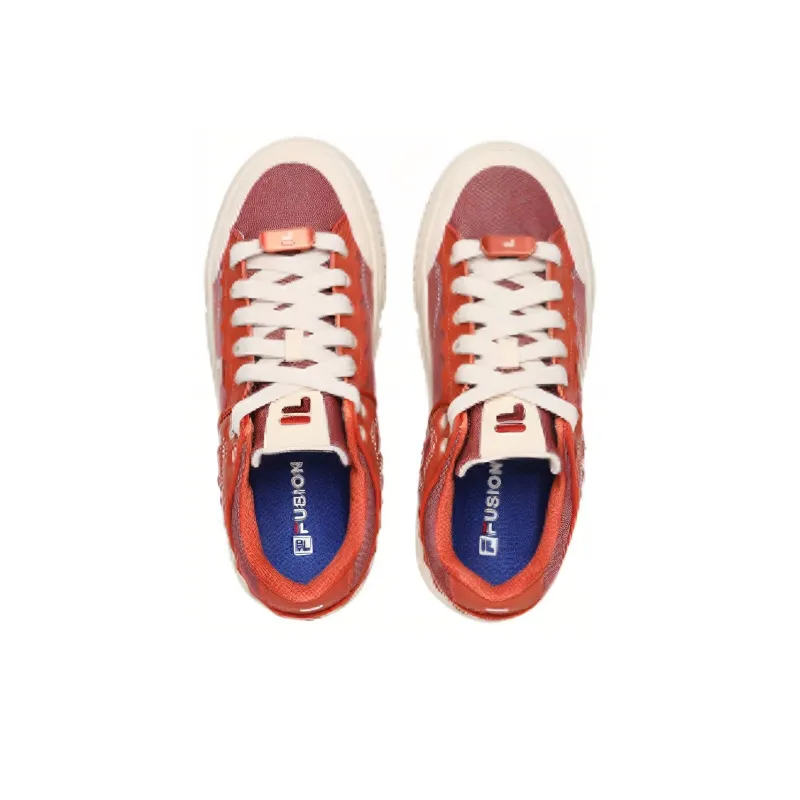 FILA FUSION Stack Skate Shoes 'Red' Women's-2