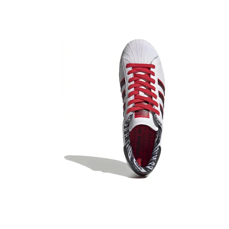Adidas Originals Superstar Cloud 'White/Core Black/Red'-4