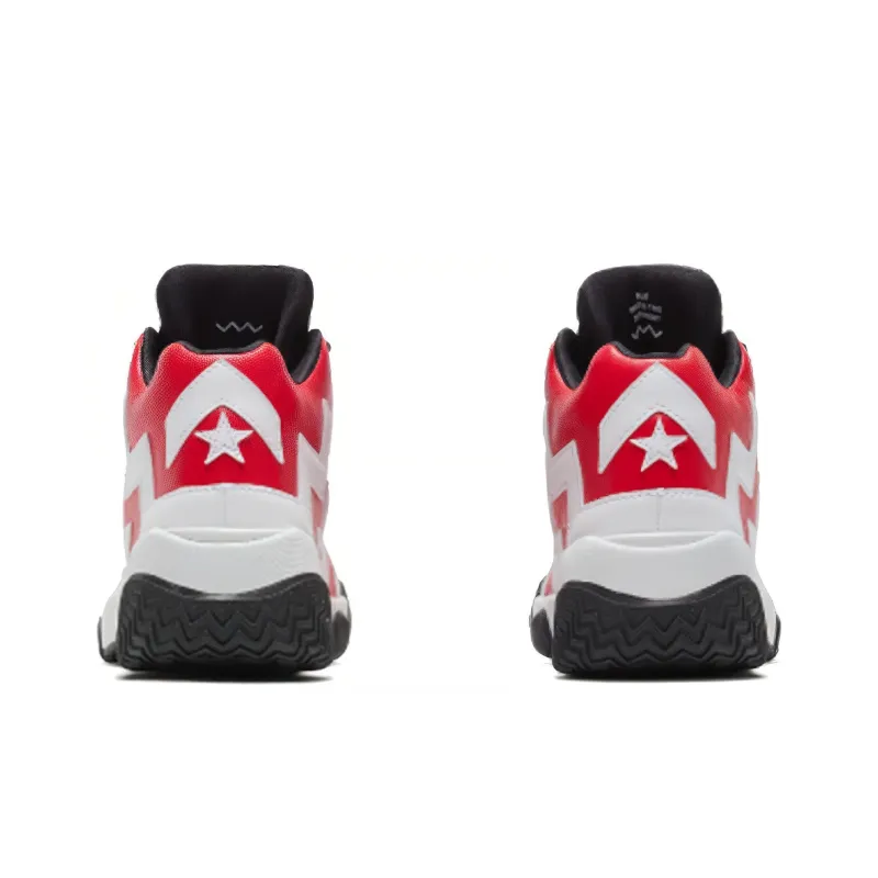 Converse Basketball White/Red Women's-4