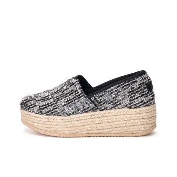 Joy&Mario Espadrilles Women's Black/White/Black Gold