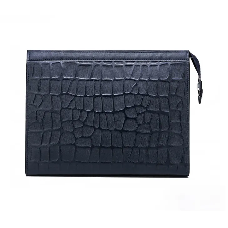 DOSRFINI Genuine Leather Cow Leather Clutch Men's-2