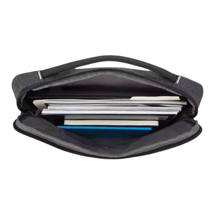 TARGUS Polyester Laptop Bag Medium Size Unisex Gray/Red-3