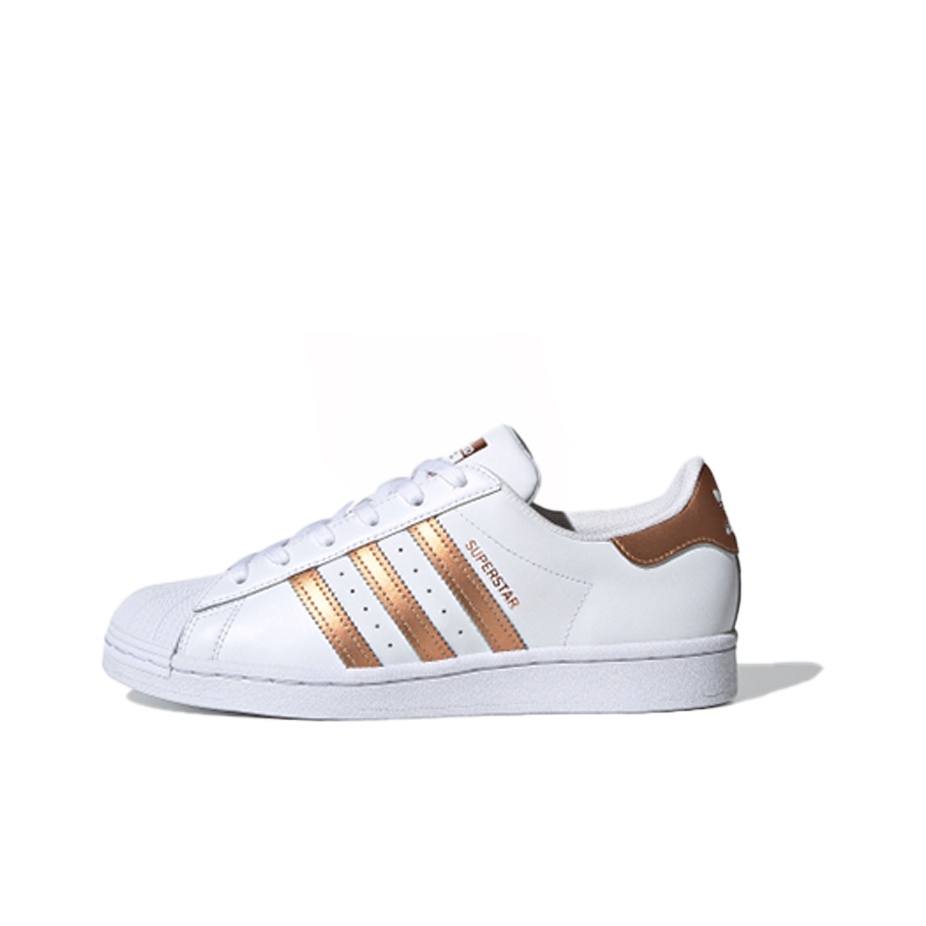 Adidas Originals Superstar White Copper Metallic Women s POIZON