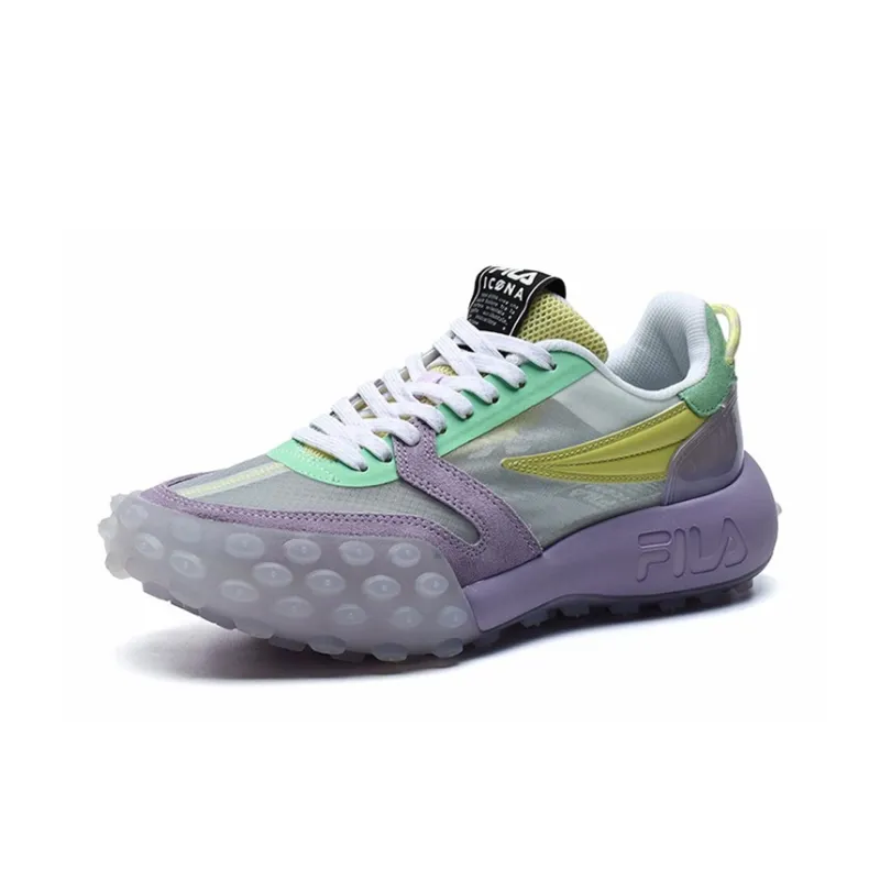 FILA Gara Low White Lilac Women's-2