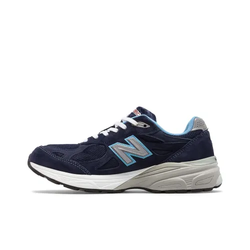 New Balance NB 990 V3 Running Shoes Women's Low-Top Marine Blue/Gray/White