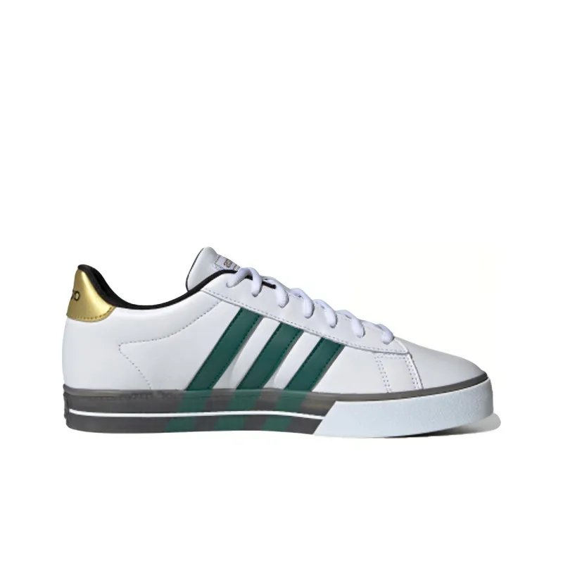 Adidas Neo Daily 3.0 Shoes White/Green/Golden-1