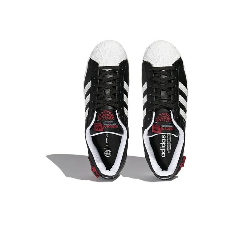 Adidas Originals Superstar 'Black White Red'-4