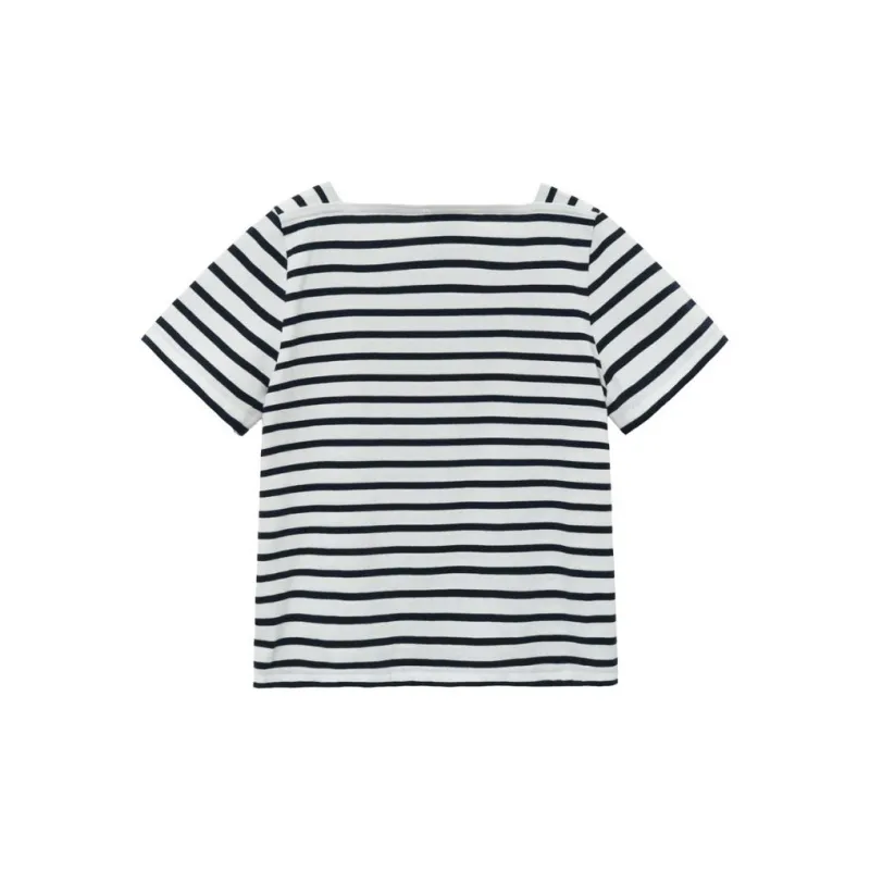 MARITHE FRANCOIS GIRBAUD SS24 Regular T Shirt Women's Marine Blue-1