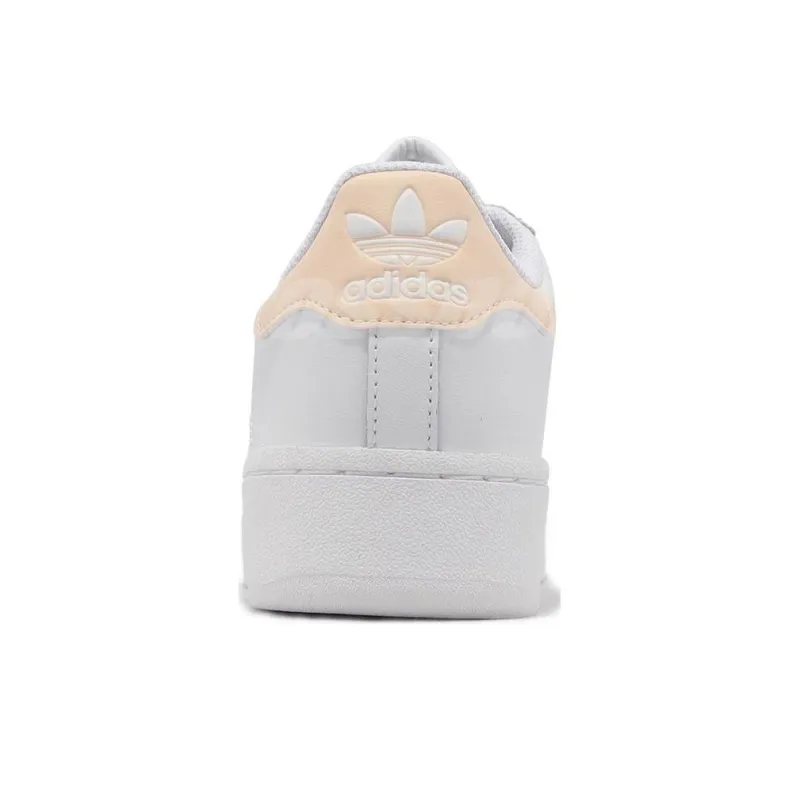 Superstar Women's Adidas Originals Xlg 'White Bliss Orange'-4