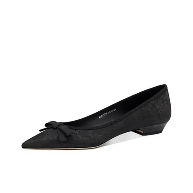 JESSICA SOPHIA Casual Single Shoes 2cm Women's Black-0