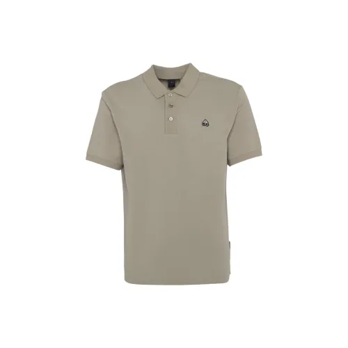 Moose Knuckles Polo Shirts Men Sage Green