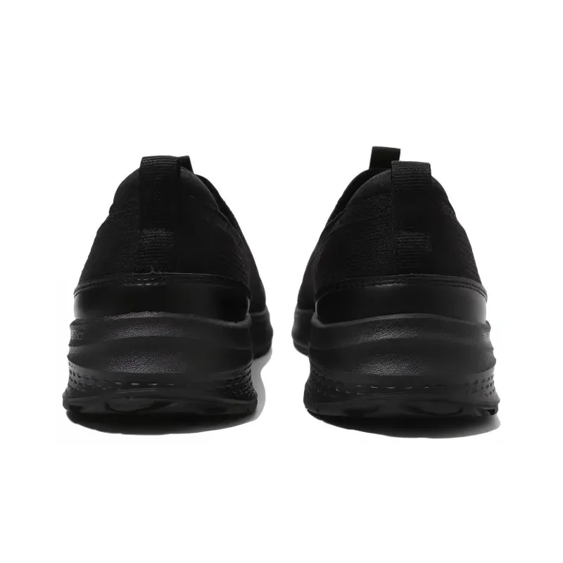 FILA Abrasion Resistant Breathable Low Top Running Shoes Unisex Black-4