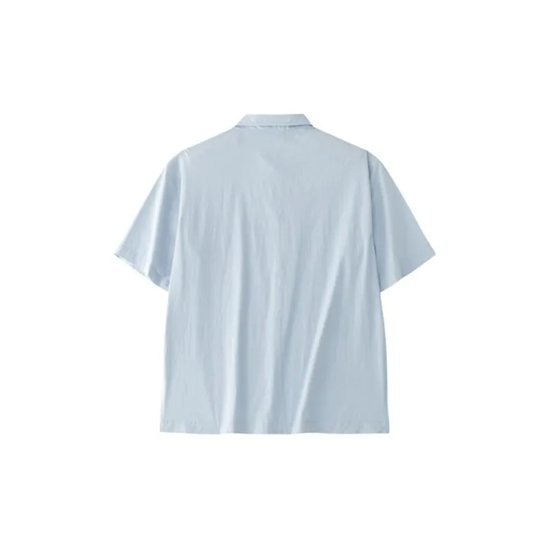 Anta x ZHENGJIUBEIJIXIONG,LIANMINGKUAN Shirt Unisex Light Bright Blue-1
