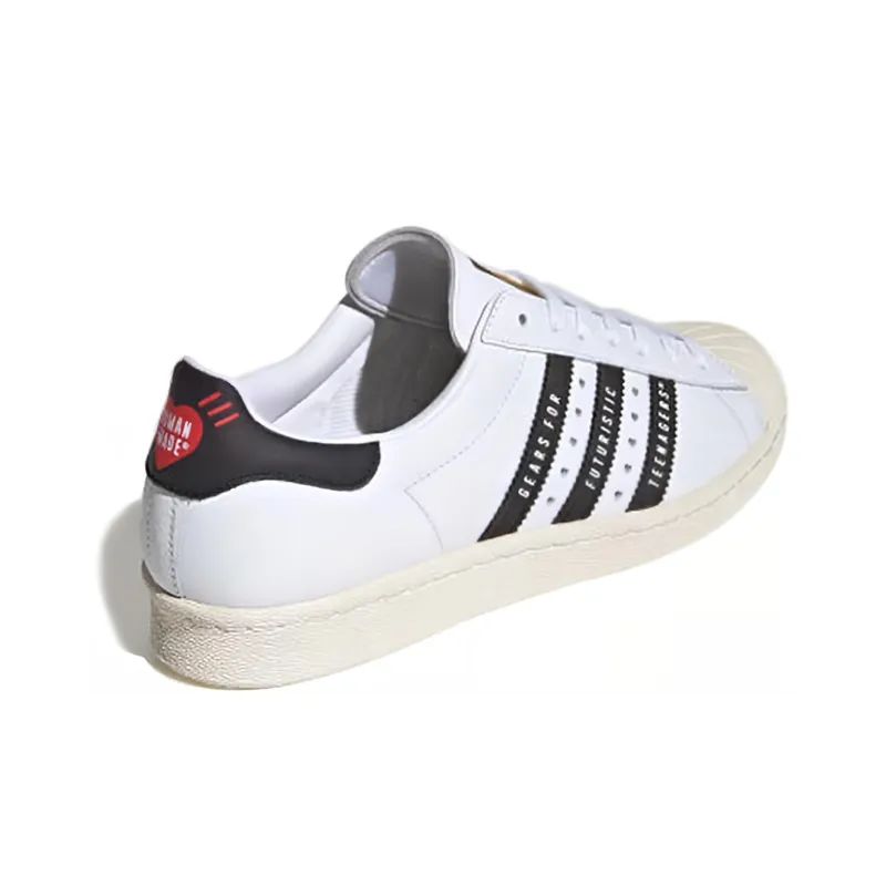 Adidas Superstar Human Made White Black-2